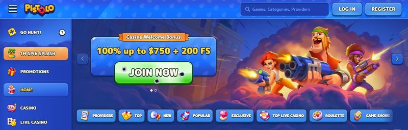 Pistolo casino online in Poland